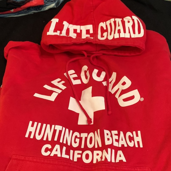 Huntington Beach lifeguard pullover - Picture 2 of 5